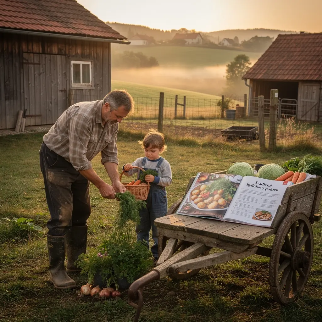 Miska plná domácích knedlíků s omáčkou