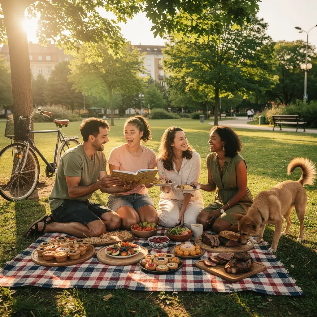 Detailní záběr na chutné jídlo servírované na talíři s ozdobou
